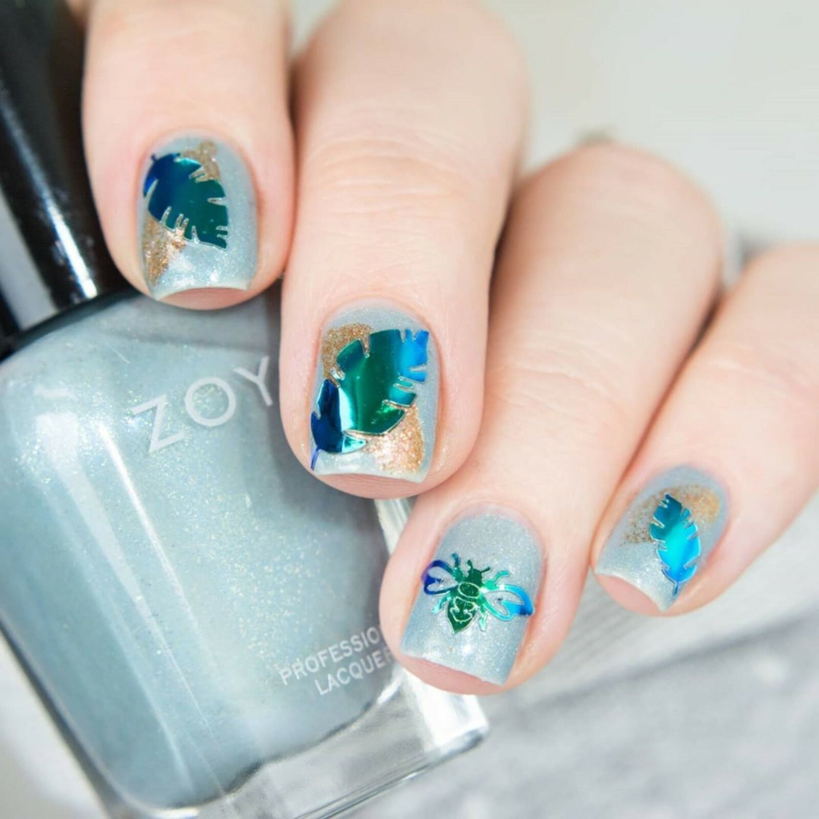 Whats Up Nails Botanical Garden Stickers (Green) – Daily Charme Collaboration