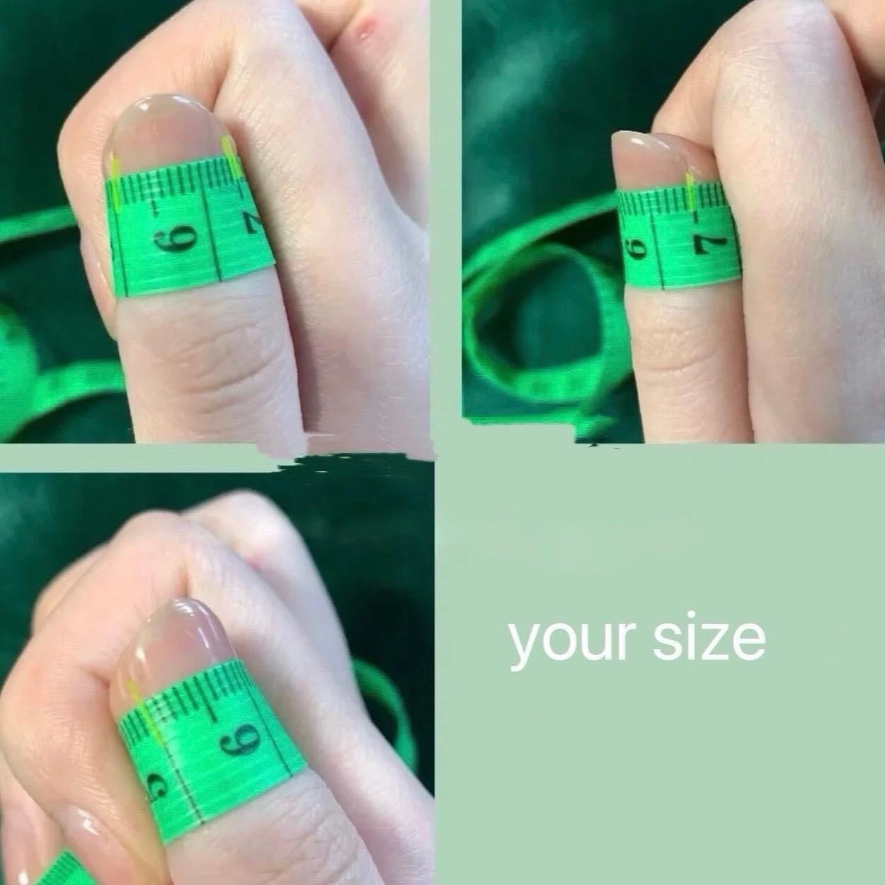 Press on Nails Short Round Multiple Color with MM Design (102)