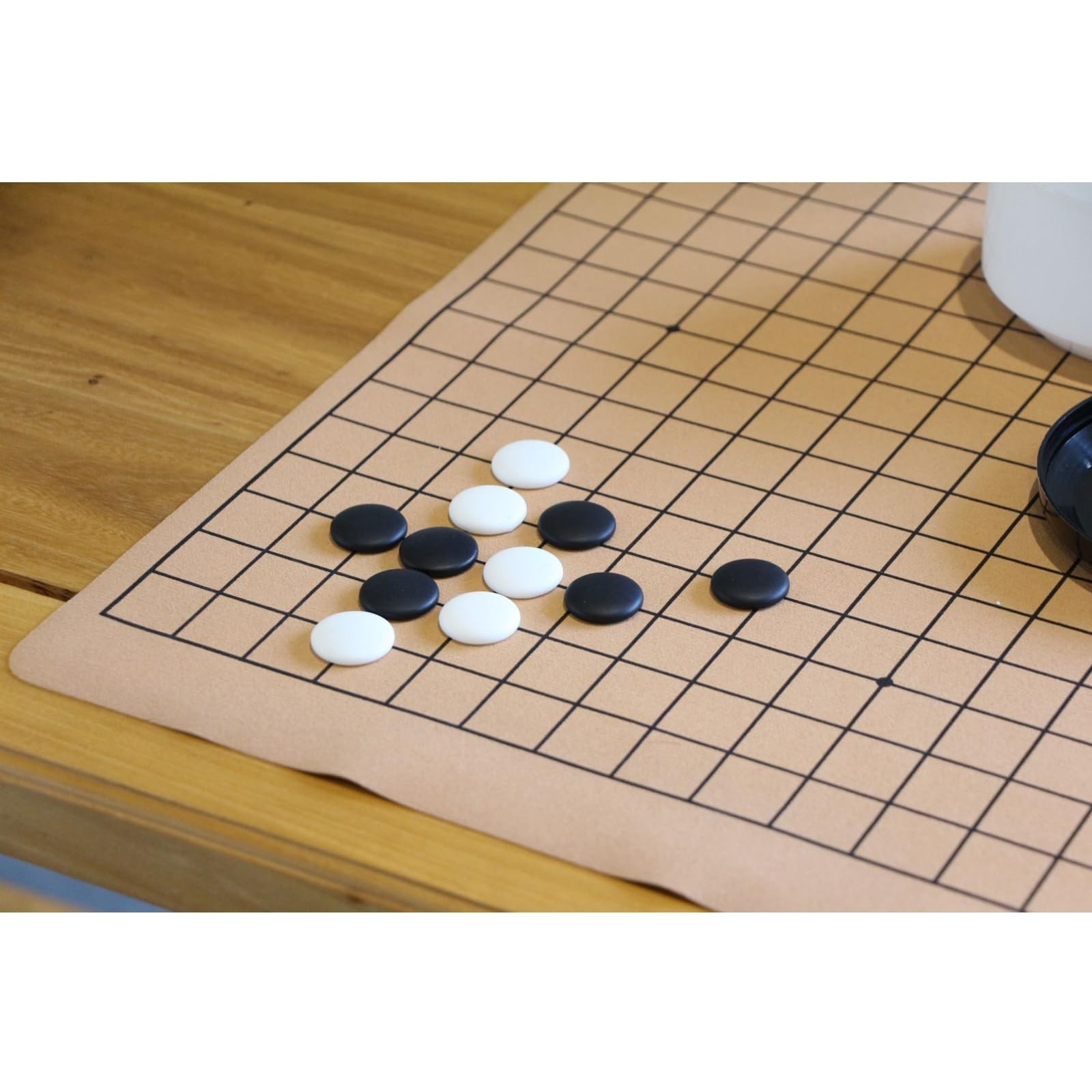 SongYun Go Game Board Reversible 19 x 19/13×13 Roll-up 18.9 x 18 x 0.1 inches