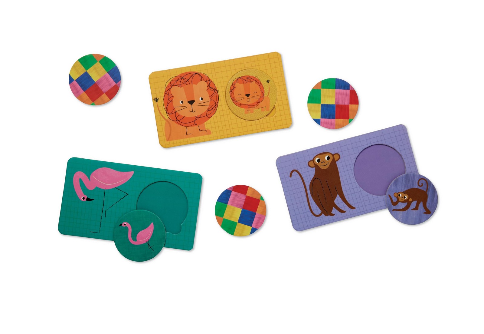 Crocodile Creek Memory Matching Game 6.25 x 3.5 inches,