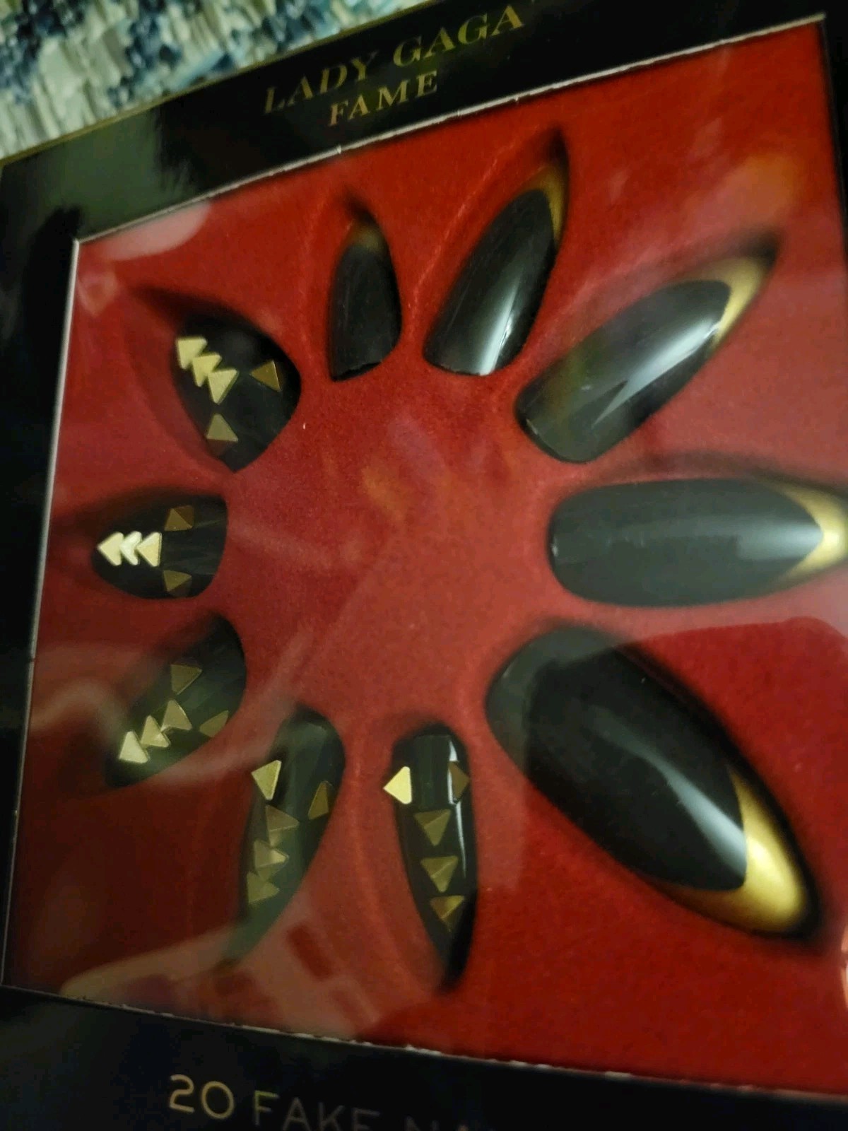 Lady Gaga Fame 20 Fake Nails – New in Box