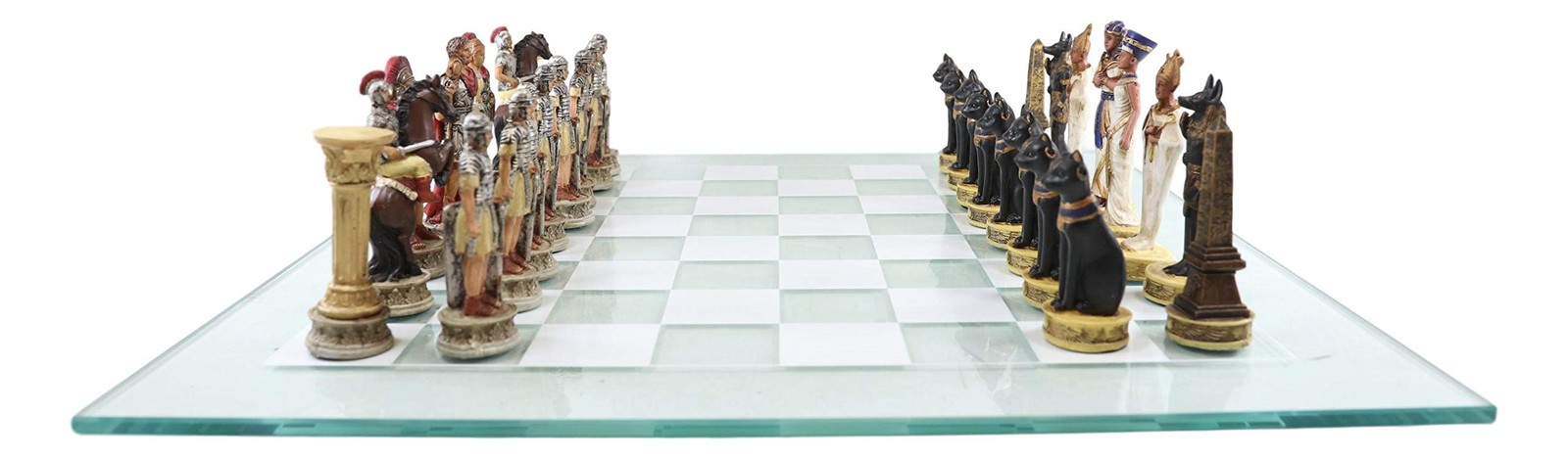 Ebros Gift Historical Themed 17 inches by 17 0.1 centimeters, White