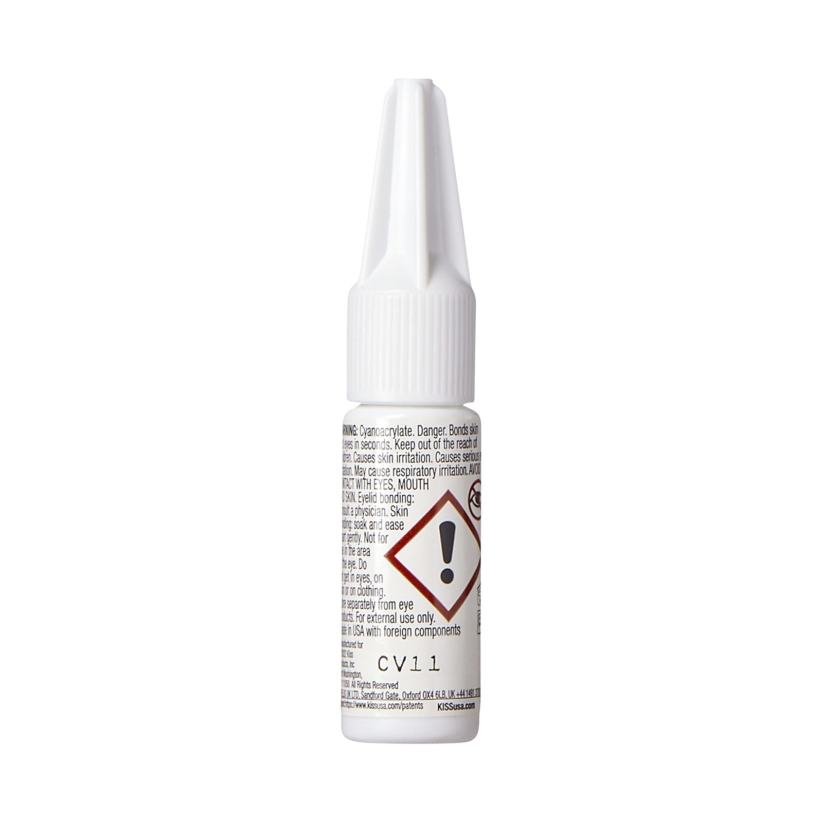 KISS PowerFlex Nail Glue Strong Hold Precision Application 0.10 Oz Pack of 1