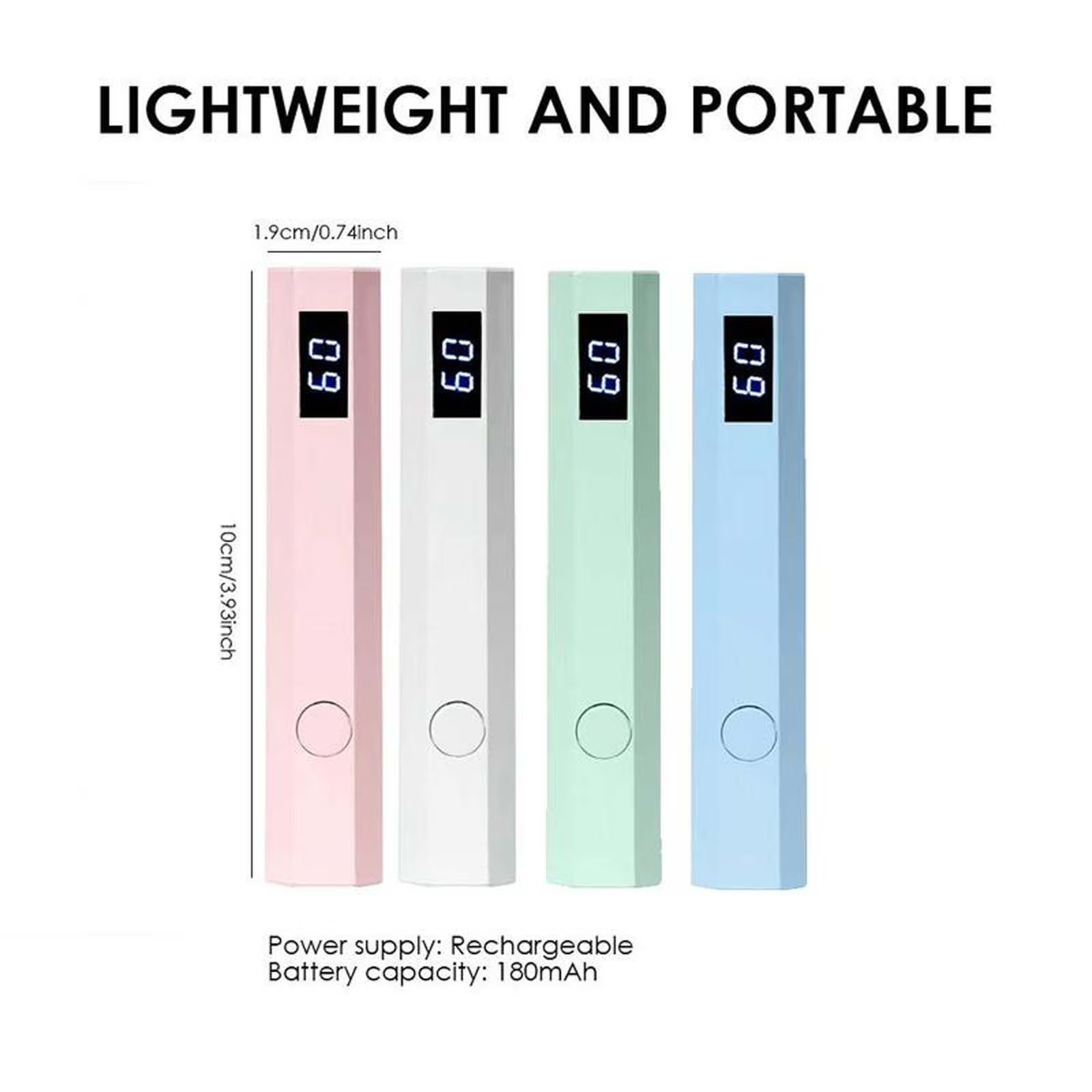 Glonailstickers Finger Nails Uv Light,Glonail Stickers Kit with UV Light,Handhel