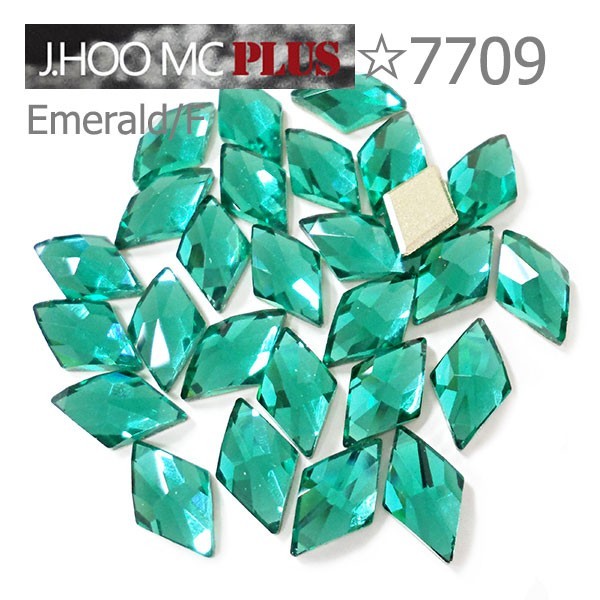 J.HOO Crystal 7709 Rhombus Flat Back Rhinestones 13×8mm Nail Art (6pcs)