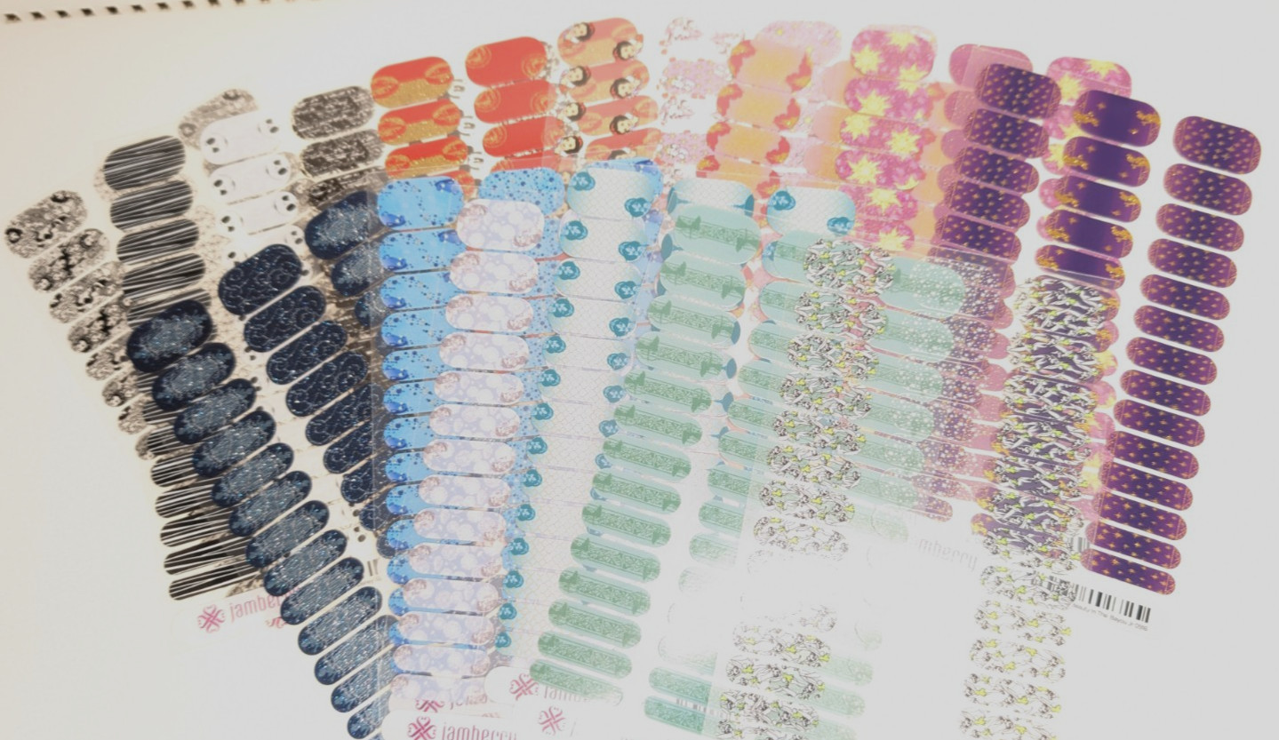 Jamberry Nail Youth Wraps Full Sheets – Disney Kid Princesses & More – Lot of 15