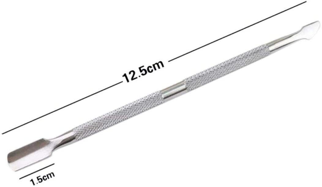 Stainless Steel Nail Cuticle Pusher Scraper Remover Manicure Pedicure Arts Tool