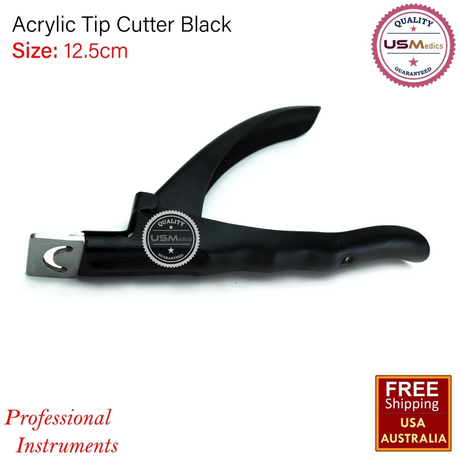 Nail Art Edge Cutter UV Acrylic Tips Trimmer Clipper Poly Gel False Clipper Fake