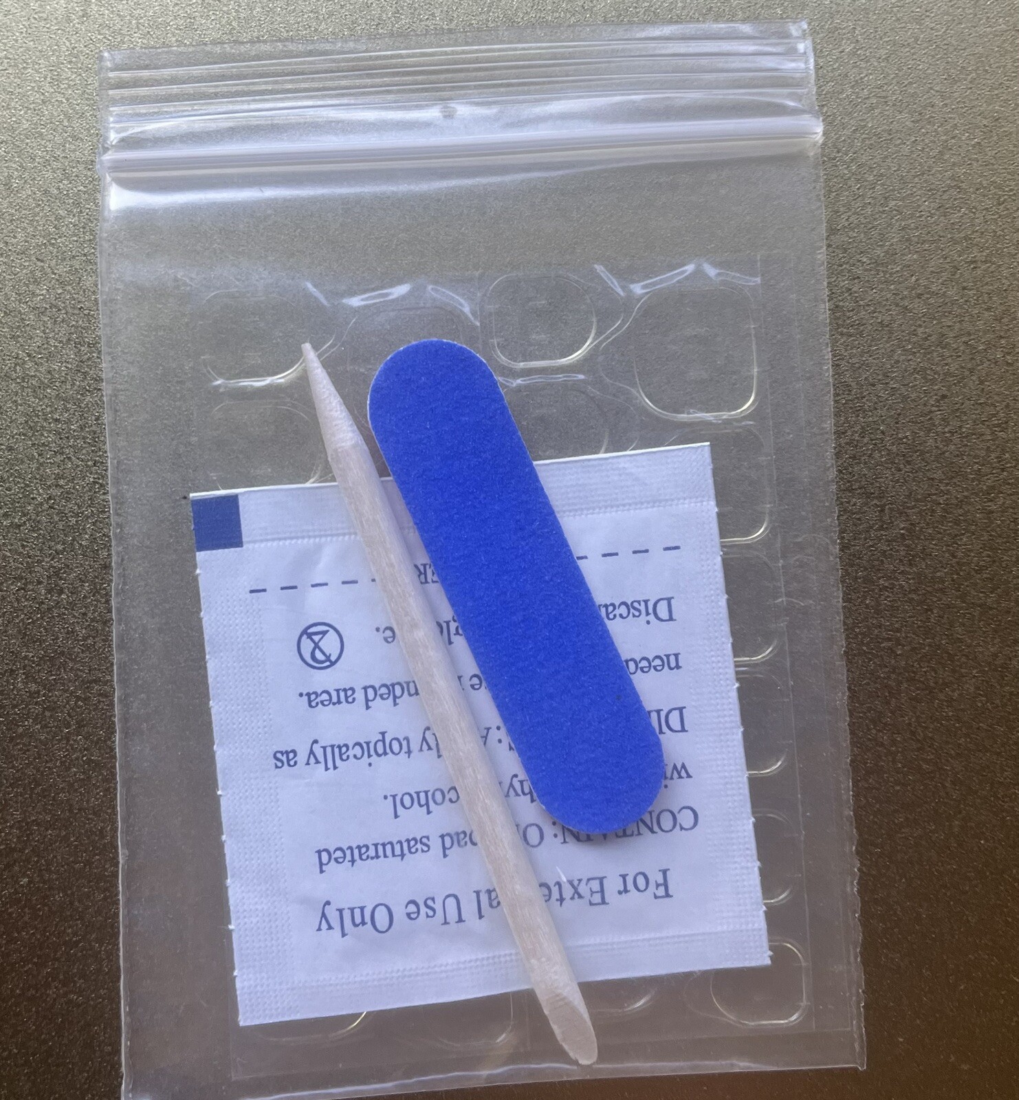 Long Style press on nails with medium size