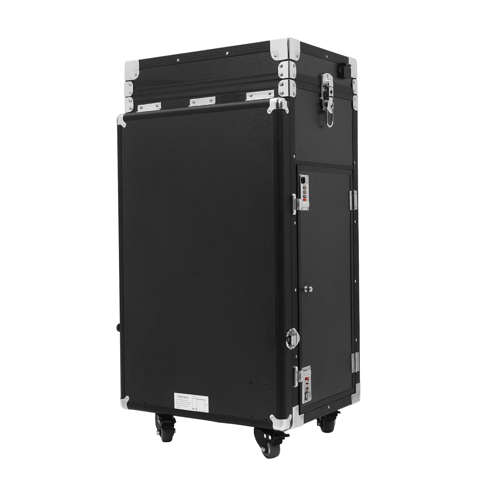 Storage Rolling Manicure Table Nail Desk Travel Train Case Cosmetic Trolley USA