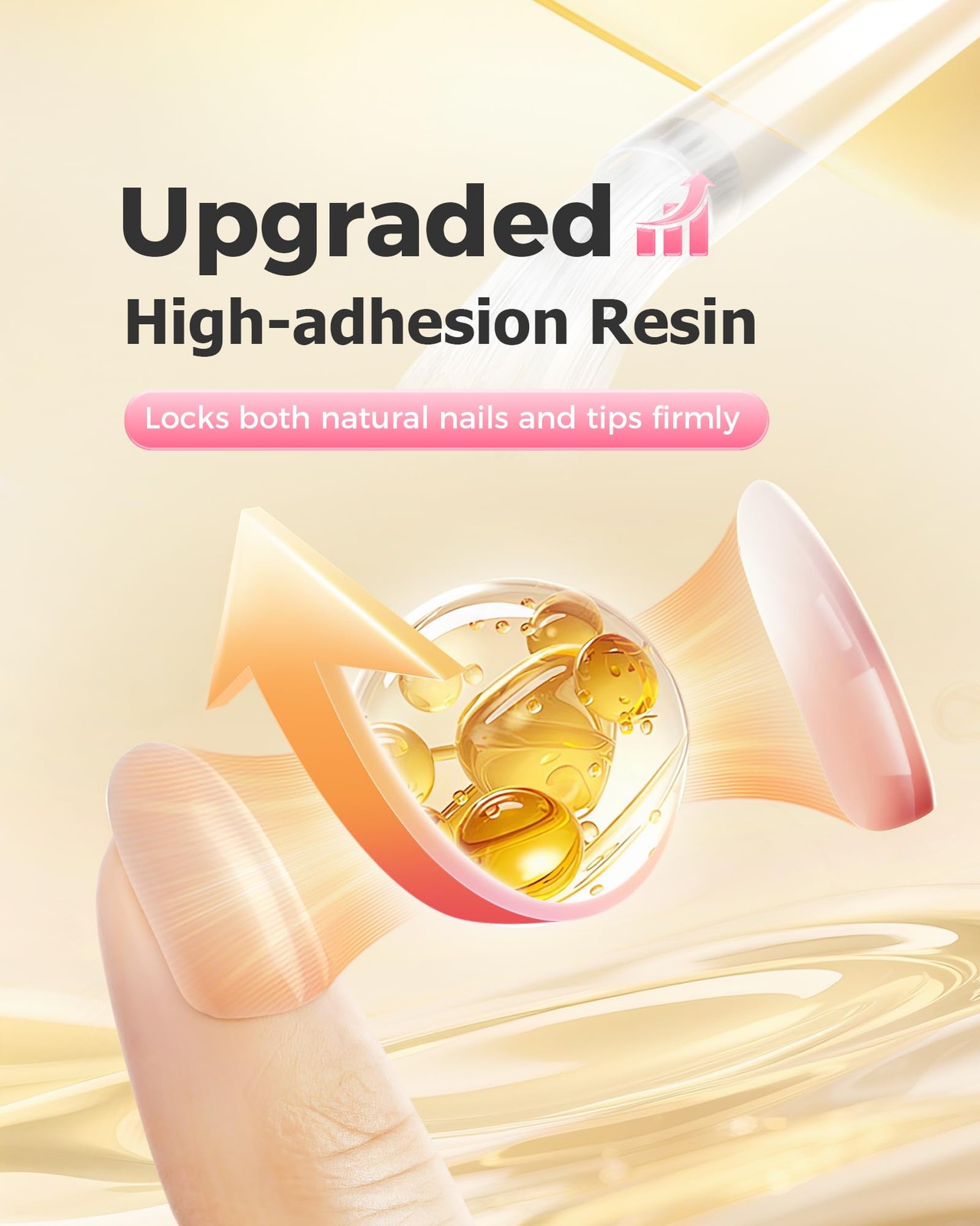 Super Strong Brush On Nail Glue,【Advanced Resin Formula with Deep Micro-Ancho…