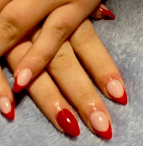Custom Gel-x Press On’s, Include A File And Glue. And Shape, Design, And Length.