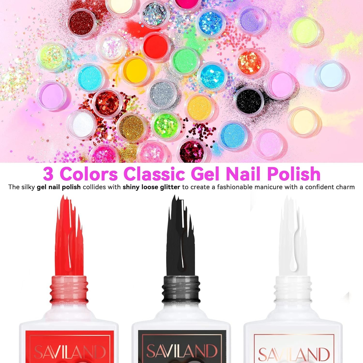Nail Kit Set for Beginners with Practice Finger