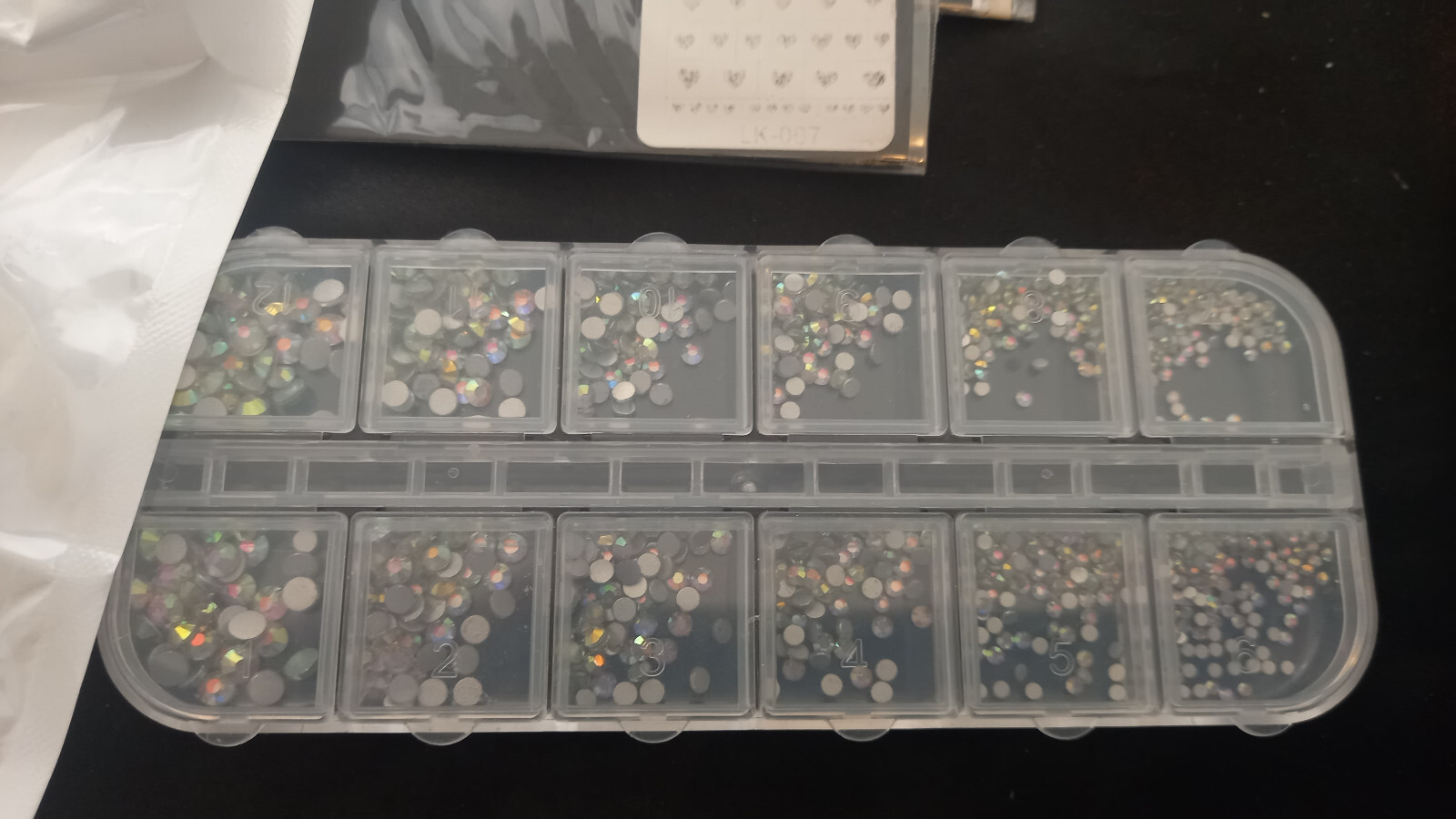Rhinestone Nail Glue Art Set