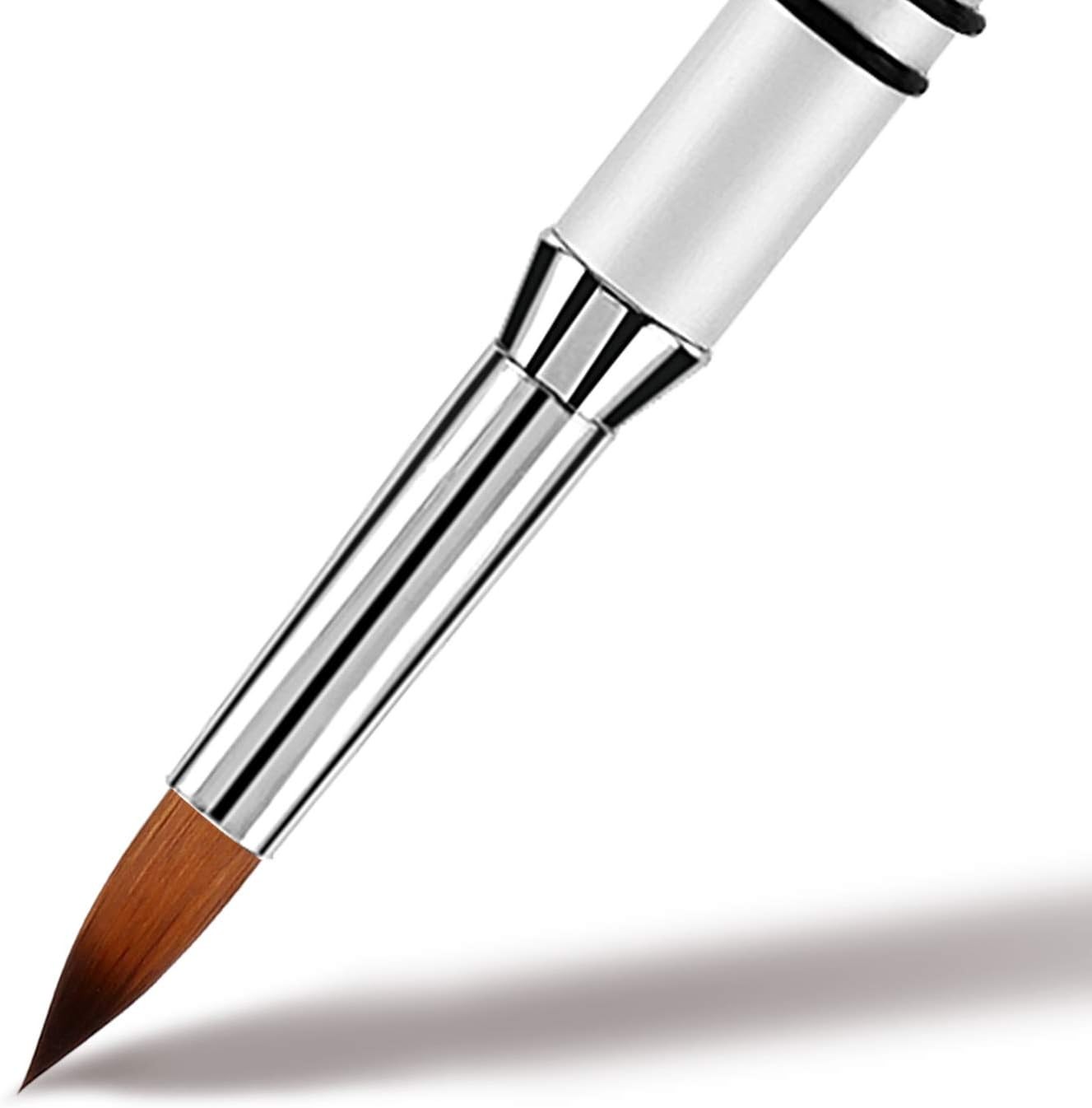 3D Nail Art Brush for Acrylic Powder, Koliy Acrylic Nail Brush,