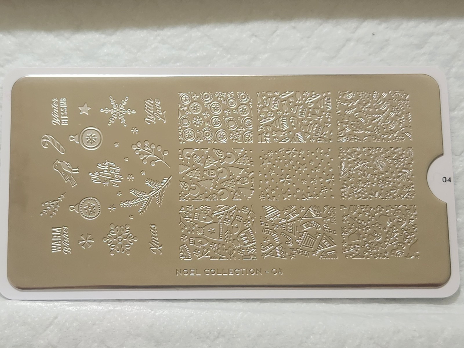 MoYou London Nail Stamping Plate – Noel 04