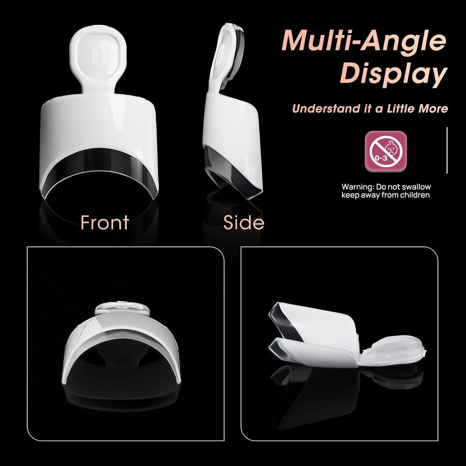 French Nail Tips 120PCS Short Square Half Cover Nail Tips Press On Nails 12 S…