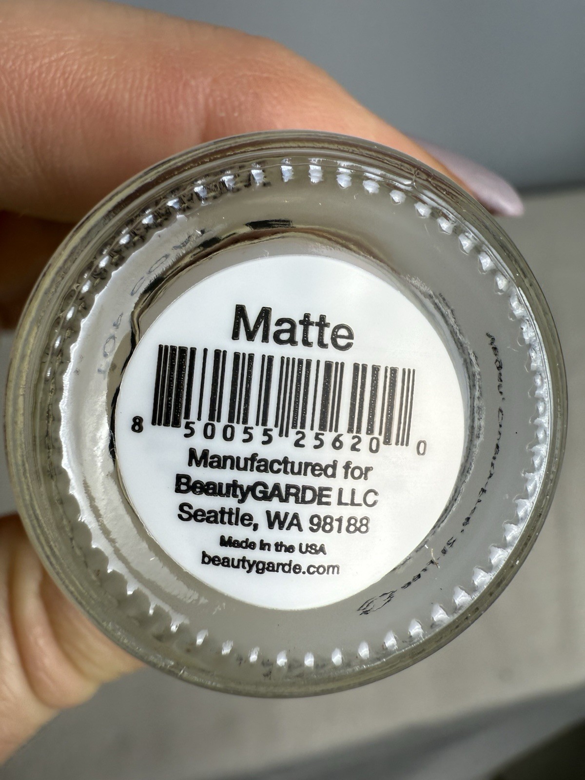 BEAUTYGARDE matte top coat 1 box 6 Bottles
