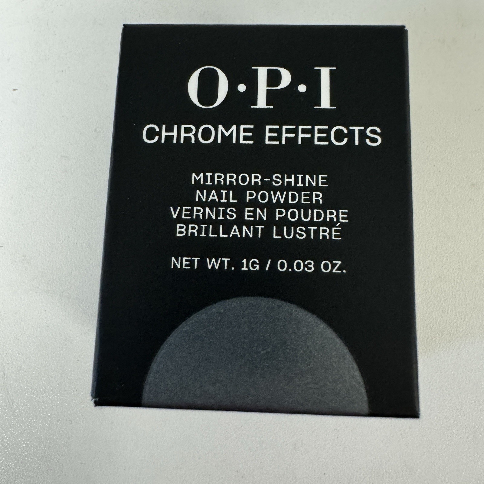 Opi Chrome Powder Special Effects Tin Man Can Glaze 0.03 oz CP009