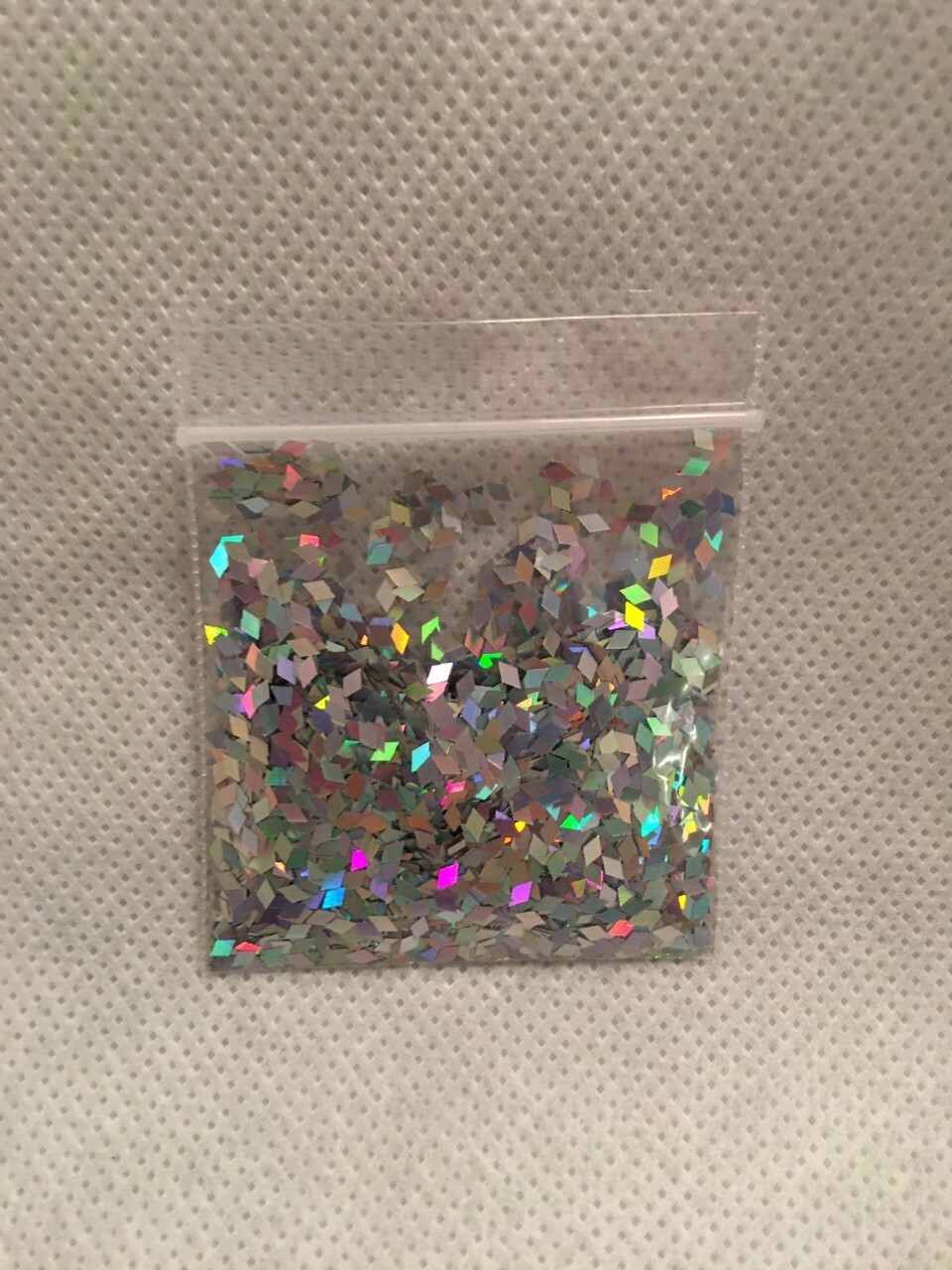 Holo Diamond Shape (Silver) 2mm Glitter 1TBsp-4Nail Art Face Craft DIY-US Seller