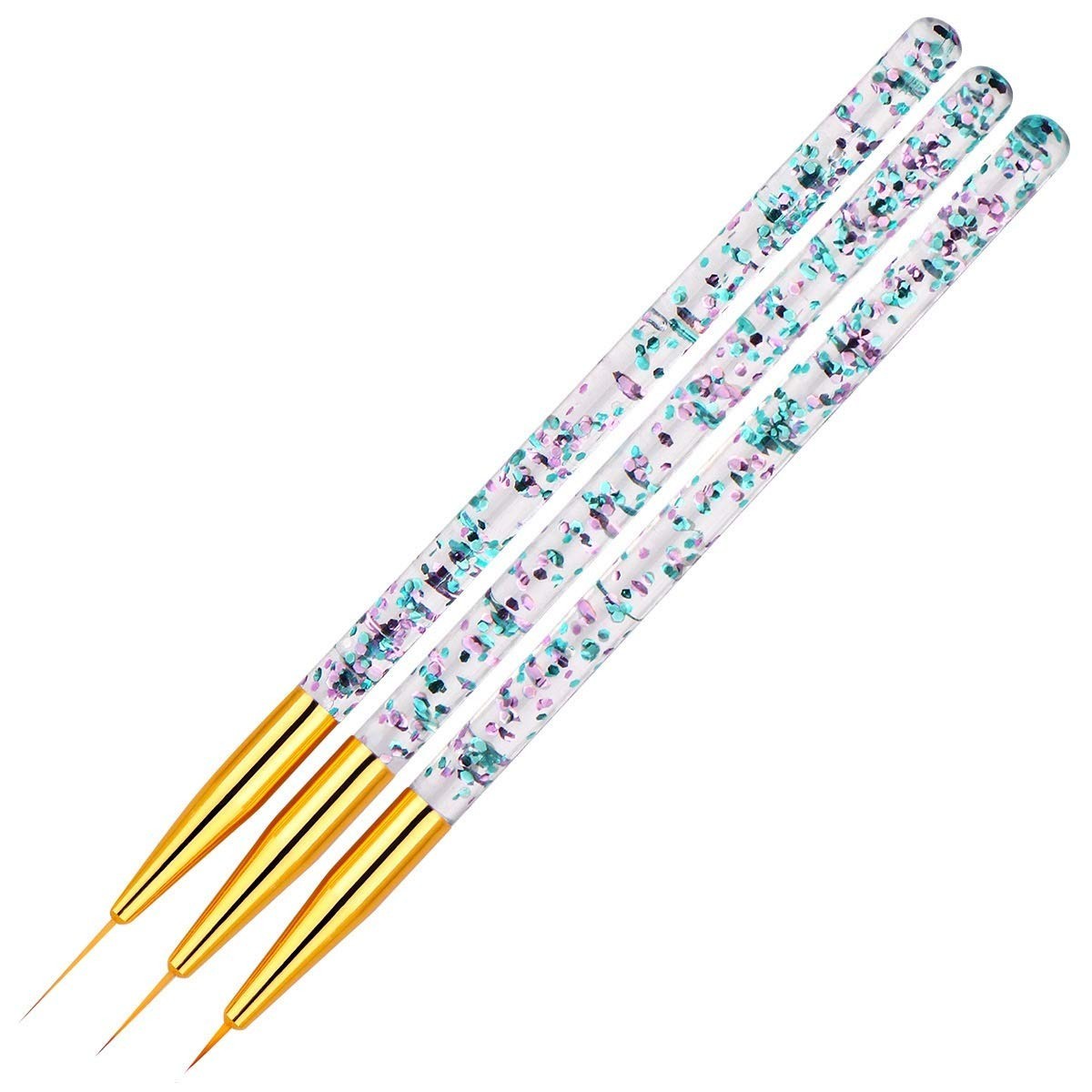 11-Piece Nail Art Brush Set for Stunning UV Gel Designs – Perfect for Beginners