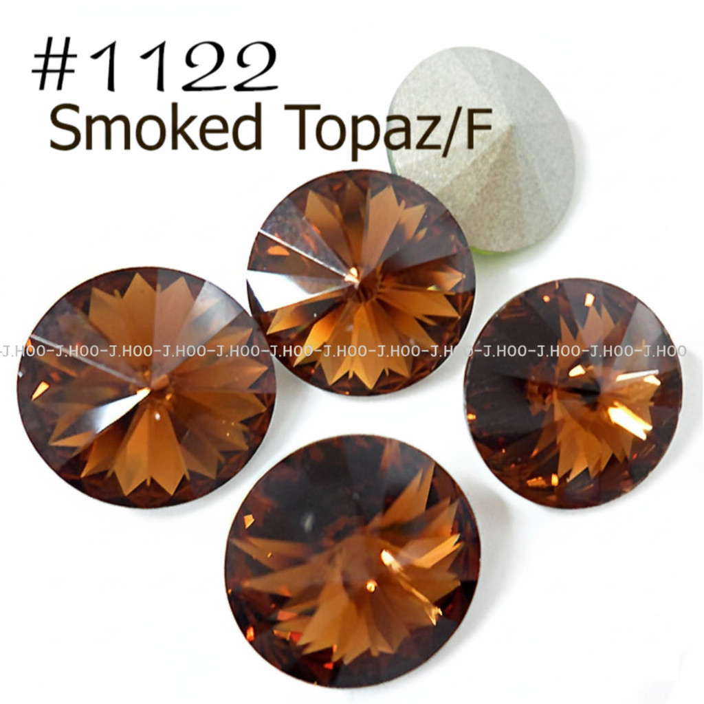 Swarovski 1122 Rivoli Round Stone SS47 10.7mm Pointed Back Crystal 2pcs