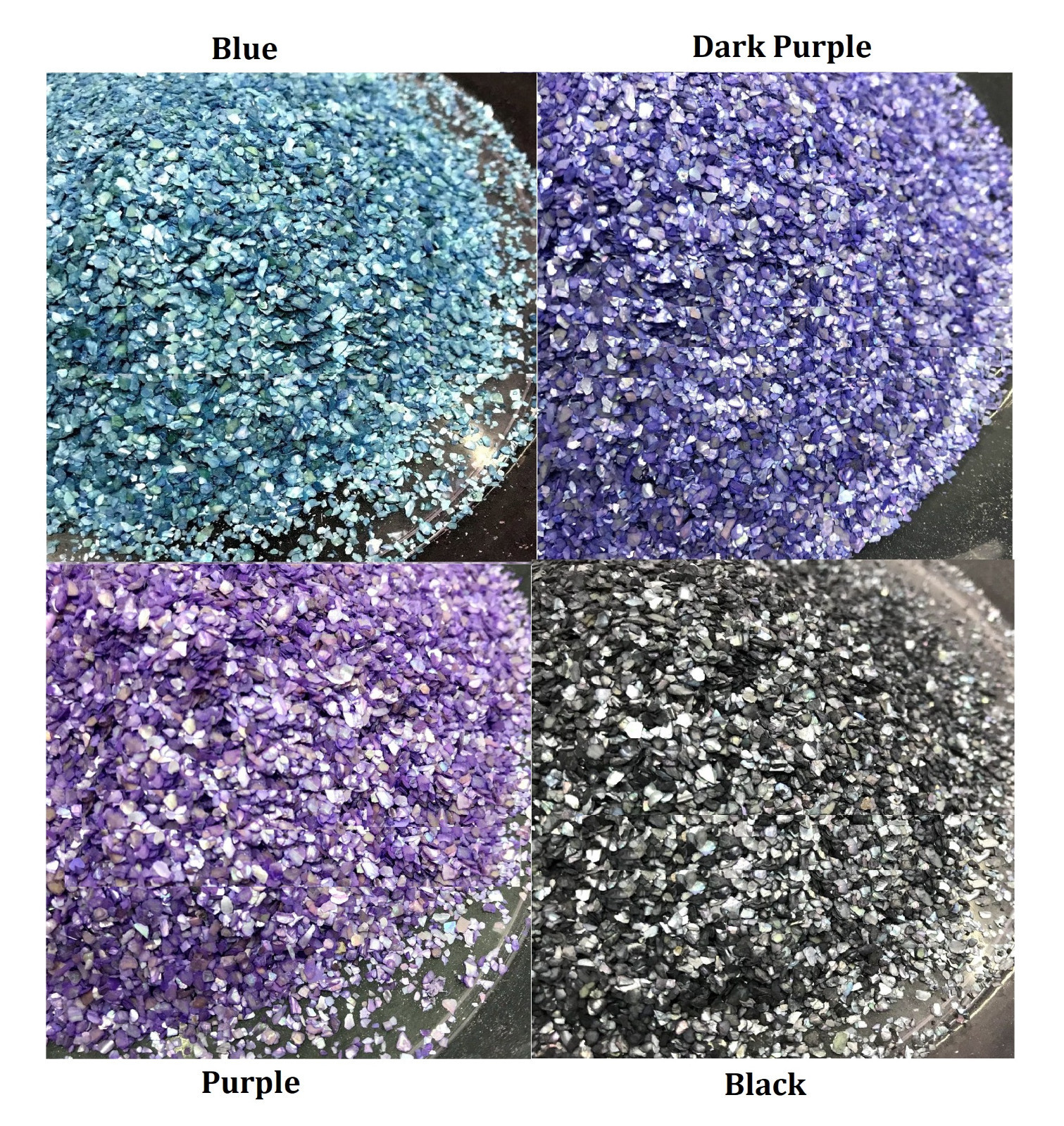 4g 3D Nail Art Sea Shell Flake Mermaid Abalone Sequins Powder Glitter Decoration