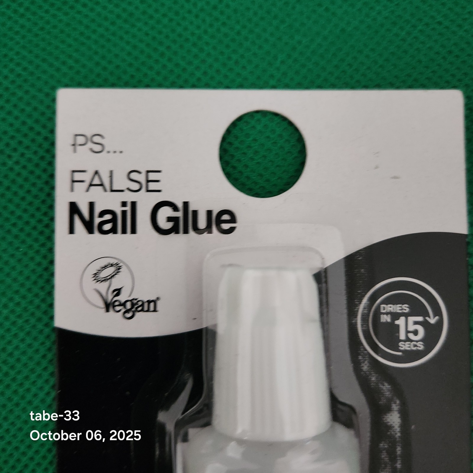 Primark 1pc nail glue Dries in 15 Seconds 8g Brand New