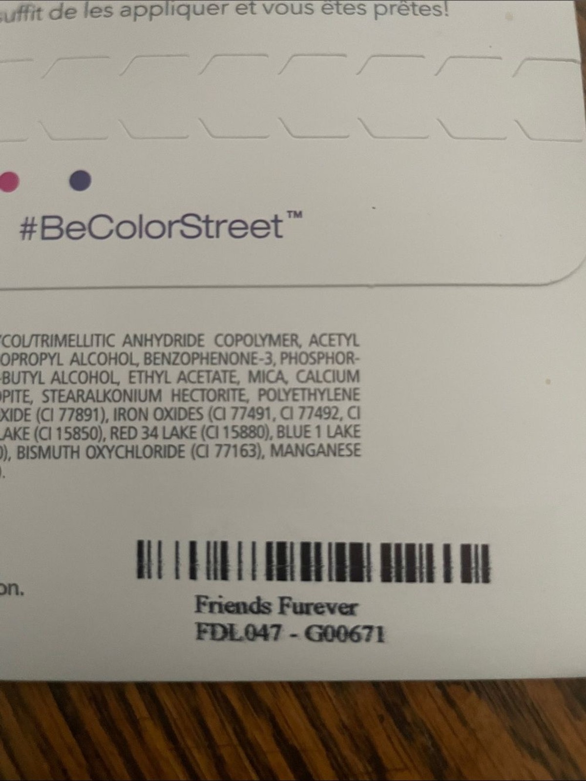 Color Street White Dog Faces Nail Polish Strips by Color Street