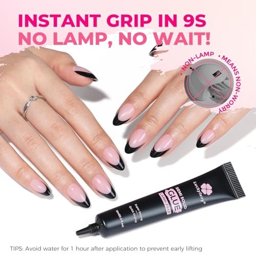 15g Nail Glue for Press Ons – 2pcs – 15g x 2 Nail Glue – No Lamp Needed