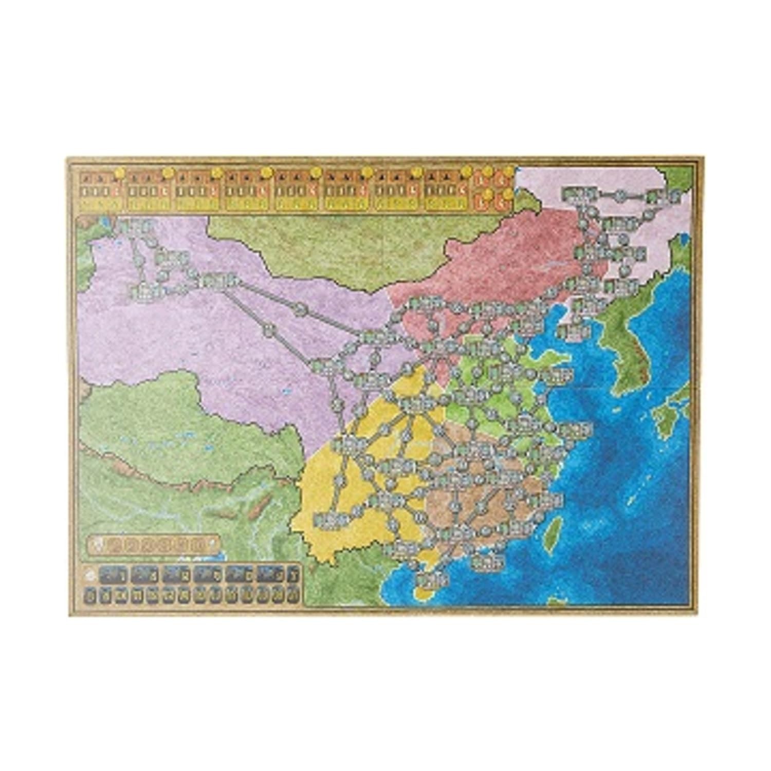 Rio Grande Games Power Grid China Korea Expansion Strategy 14 inches, Green