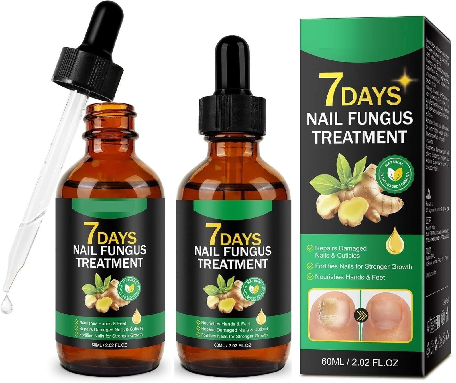 Mykored Nail Tincture 50ml OR Fungal Nail Treatment Nail Fungus Care 2 x 60ml