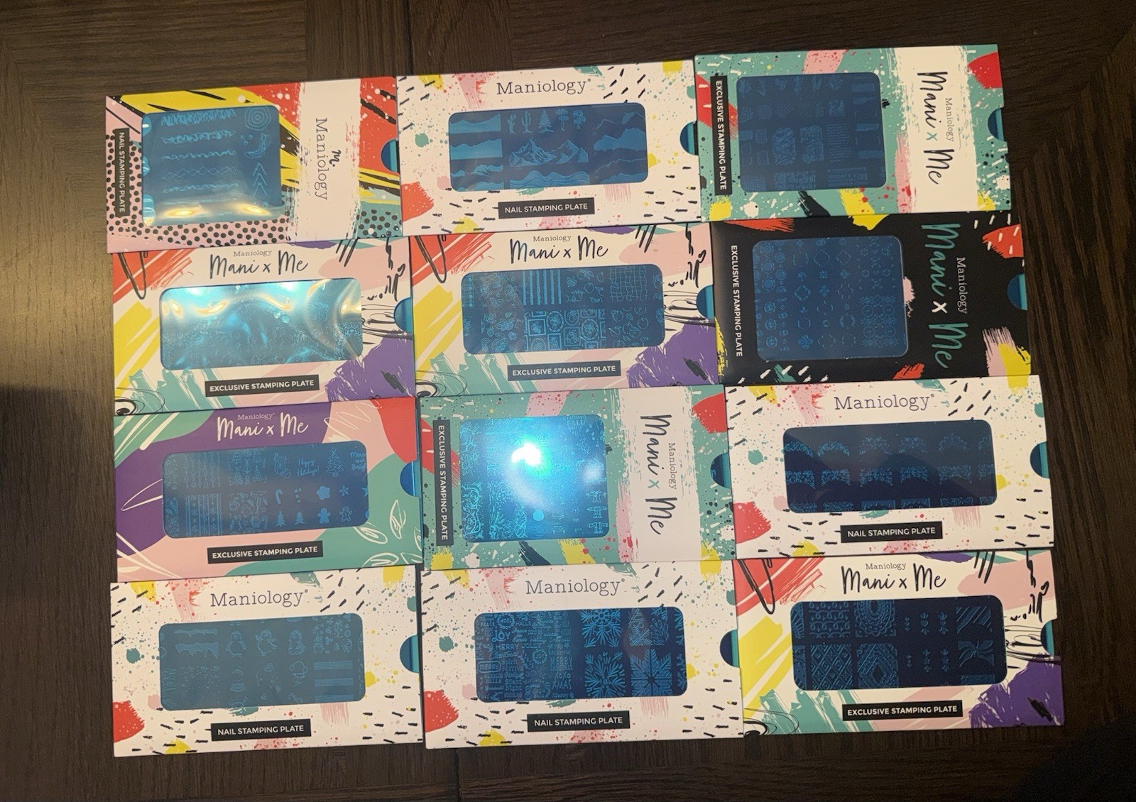 Maniology Nail Stamping Plates – Lot Of 40+ Plates (Mostly New)