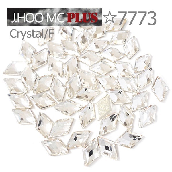 J.HOO Crystal 7773 Diamond Shape Flat Back Rhinestones 9.9×5.9mm Nail Art (8pc)