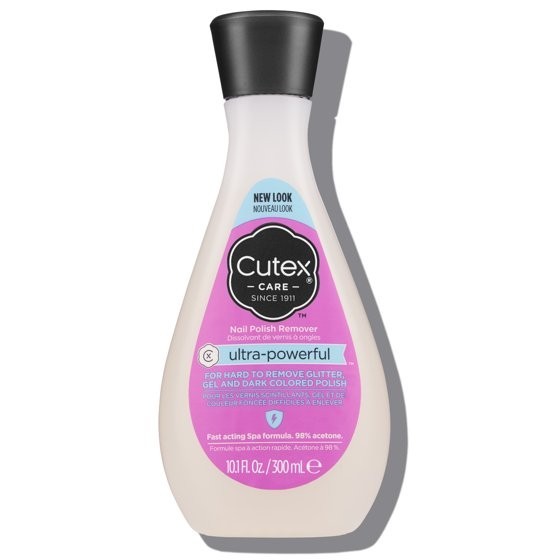 Cutex Gel Nail Polish Remover, Ultra-Powerful & 10.1 Fl Oz (Pack of 1)