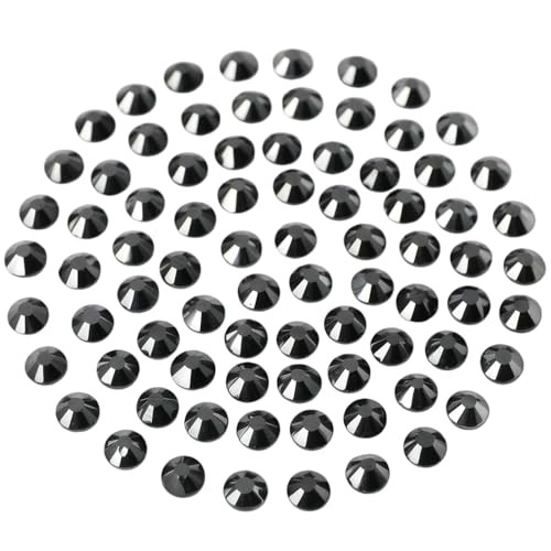 Diamonland Flatback Glass Crystal Rhinestones Rounds Gems for Bedazzling Nail…