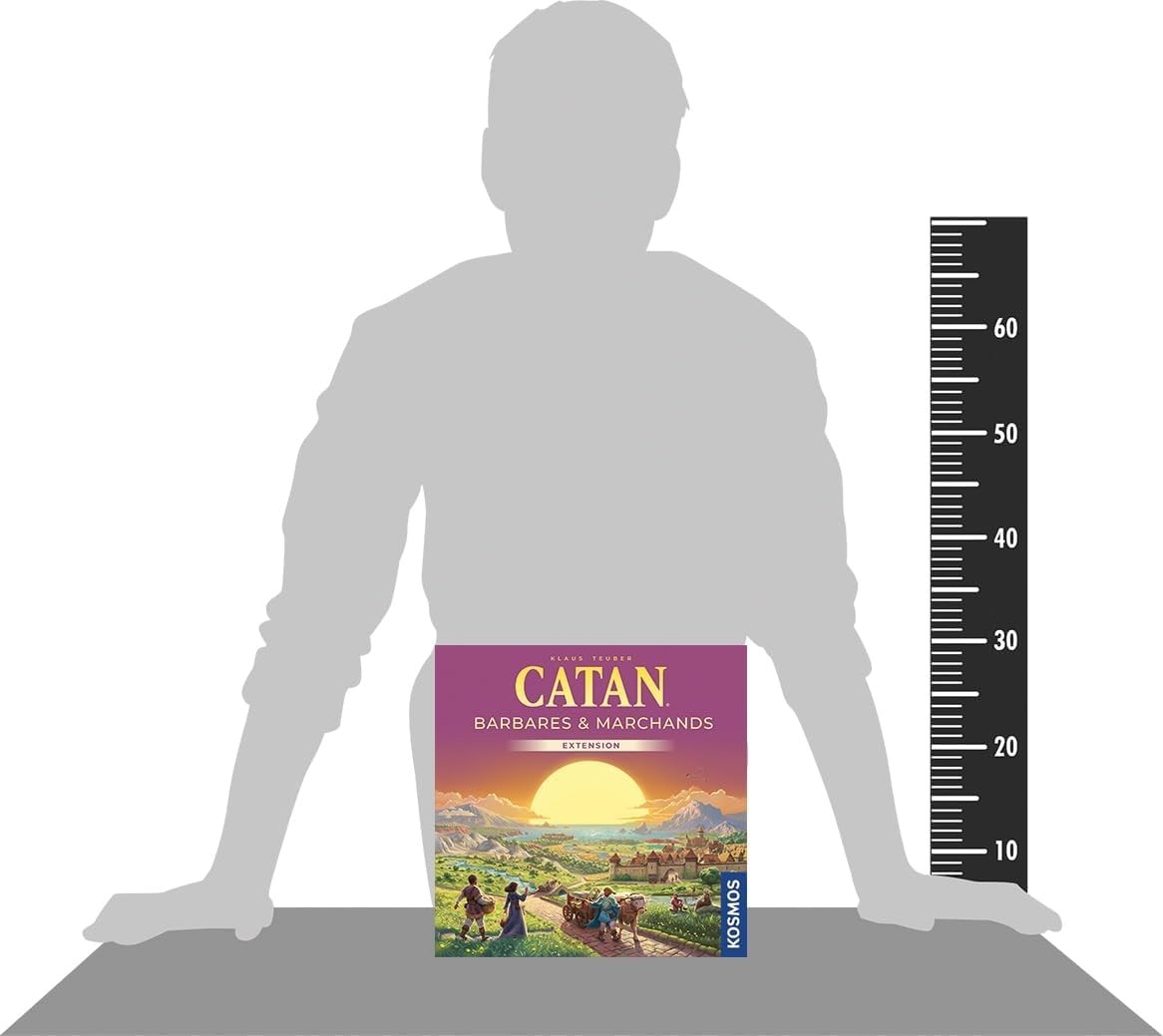 CATAN Traders & Barbarians Board Game Expansion (6th Compact, Multicolor
