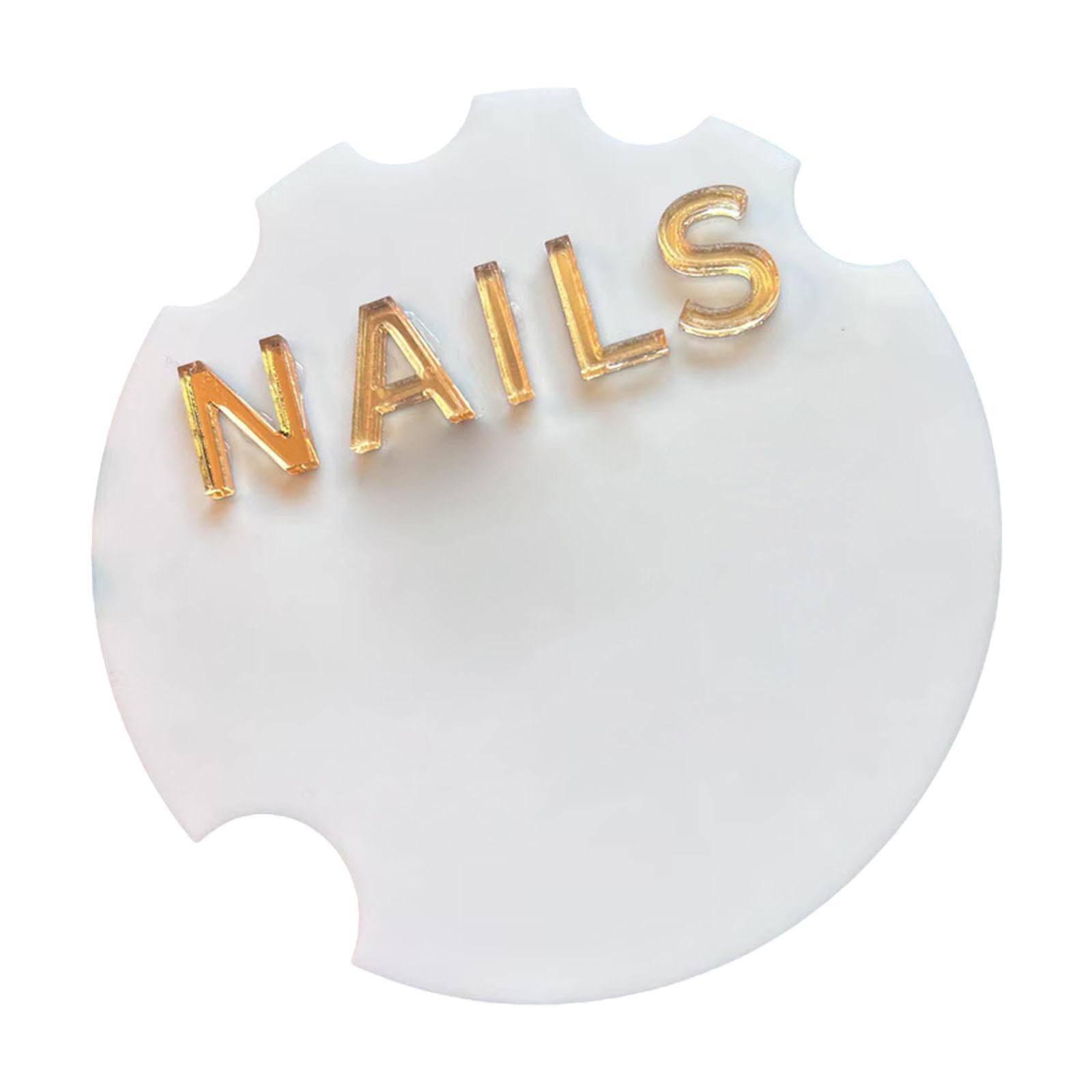 Manicure Photo Prop Simple Multifunctional Pocket Smooth Surface Tech Props