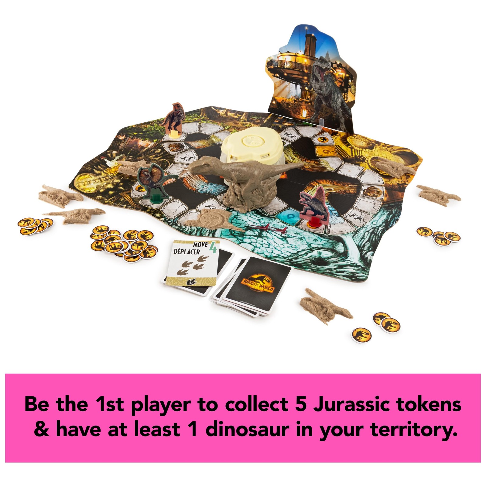 Spin Master Games, Jurassic World Dominion, Stomp N’ One Size, Multicolor