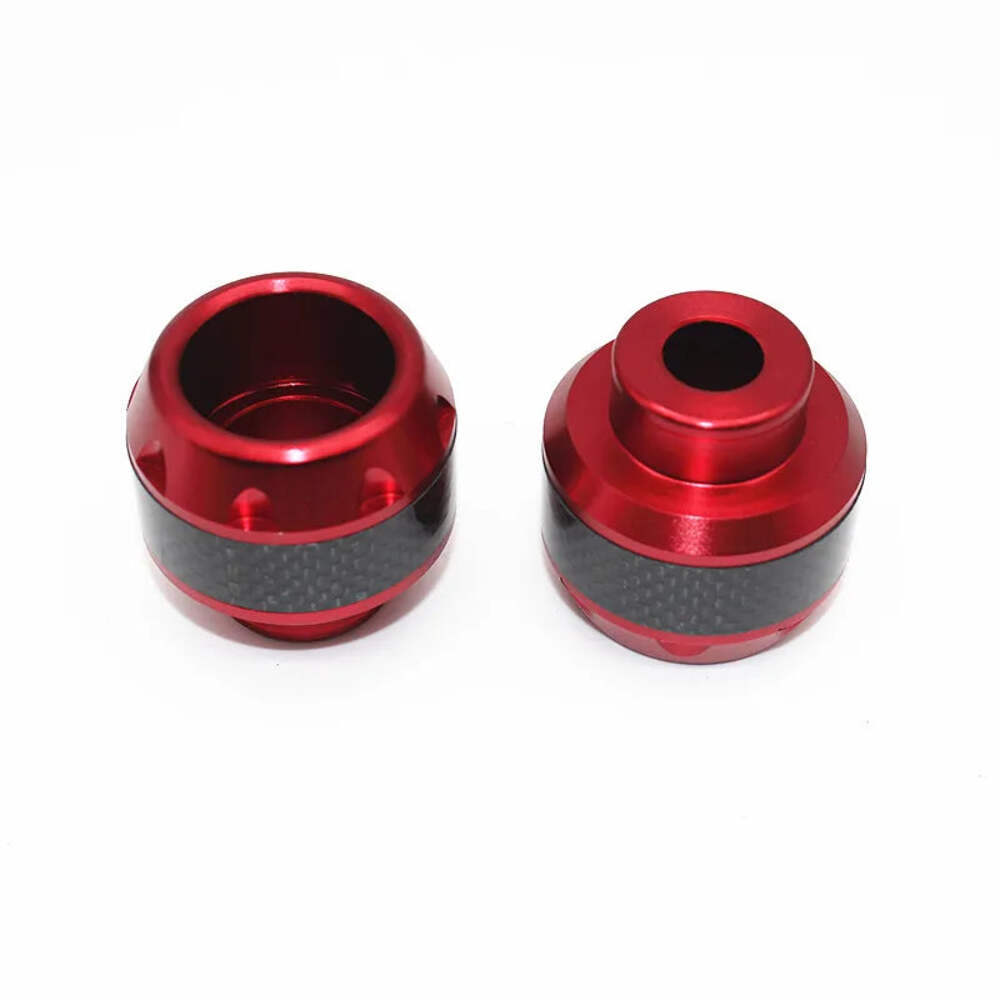2Pcs Motorcycle Aluminum Wheel Protection Crash Pads Colorful Crash Scooter Fram
