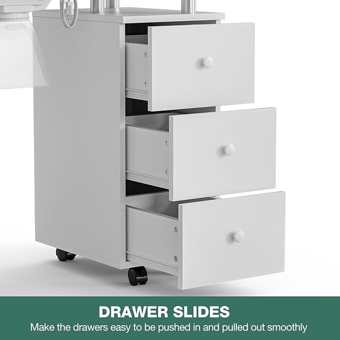 Manicure Table w/Dust Collector with FREE and FAST SHIPPING