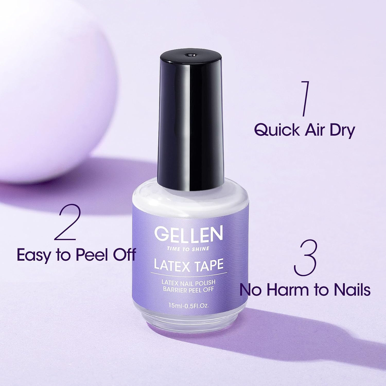 Liquid Latex for Nails, Peel off Cuticle Guard for Nail Polish Skin Barrier P…