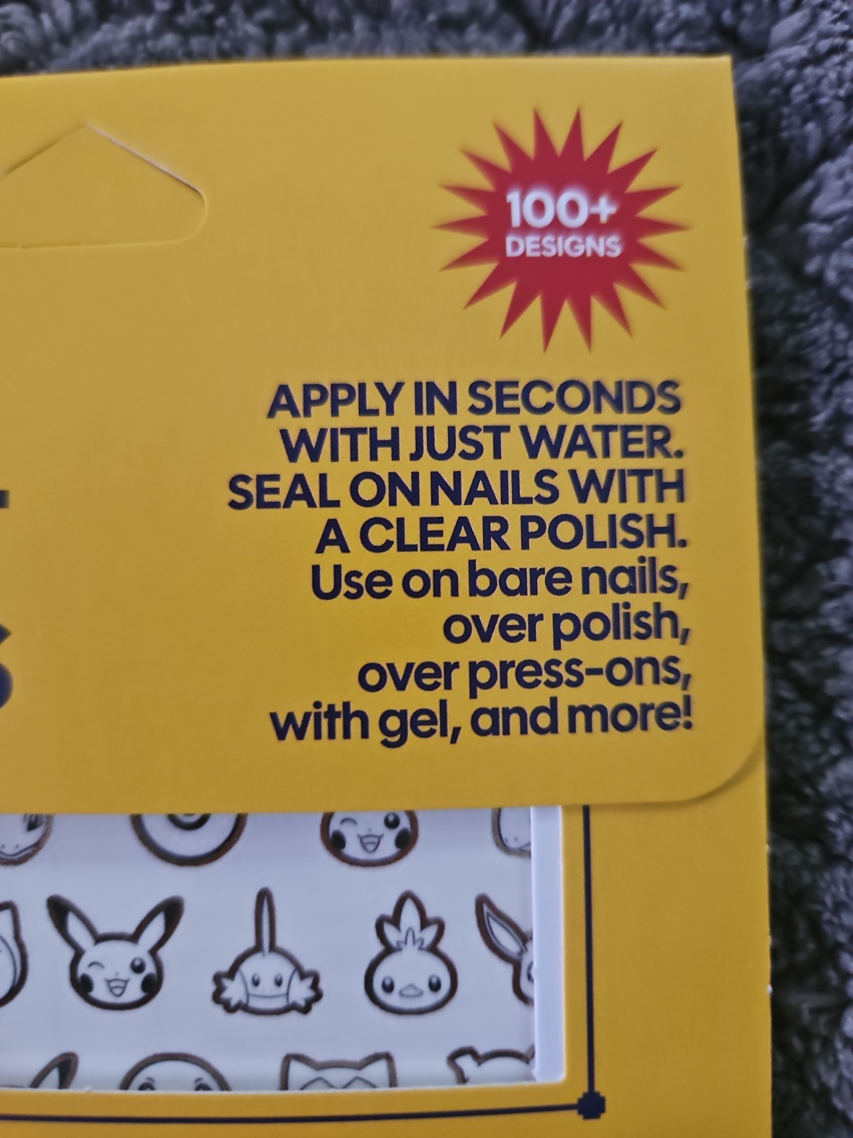 Pokémon Nail Art Tattoos Over 100 Designs Target Collab For Any Nails! NEW