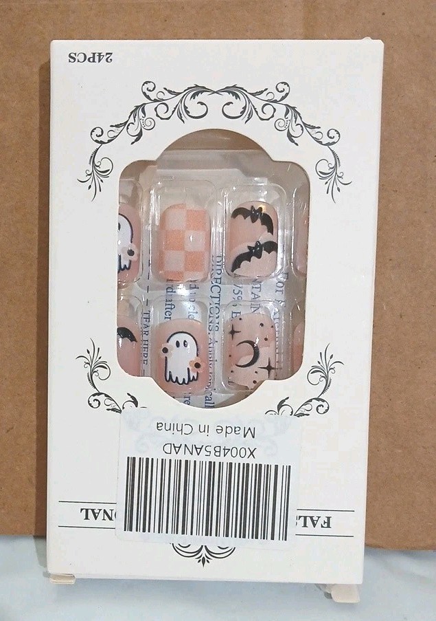 Lot Of 3 Packs – False Nails Beautiful Nail Do it Yourself 24 Pcs Each
