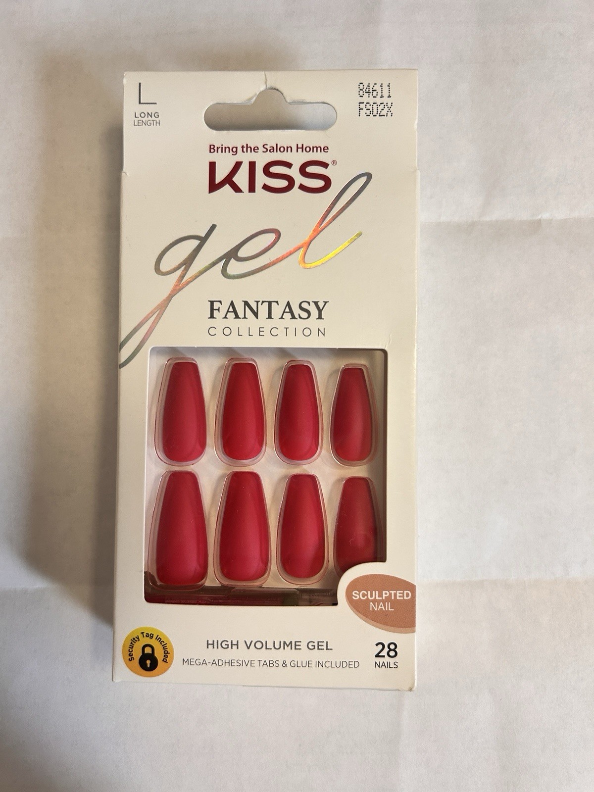 KISS gel FANTASY COLLECTION , Press On Nails 28 Count , Glue On 7 Day Wear