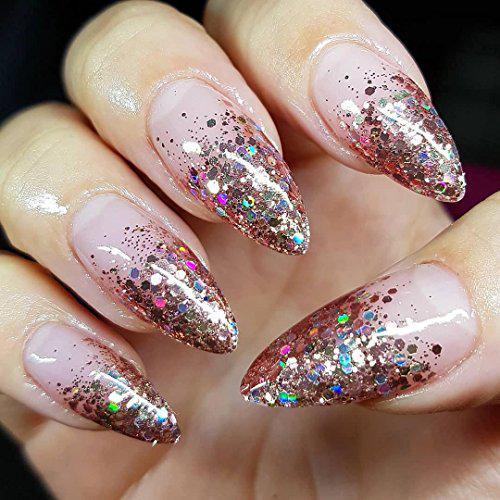 CHUNKY GLITTER MIXED HOLOGRAPHIC MIX Face Body Cosmetic Sequins Sparkly Nail Art