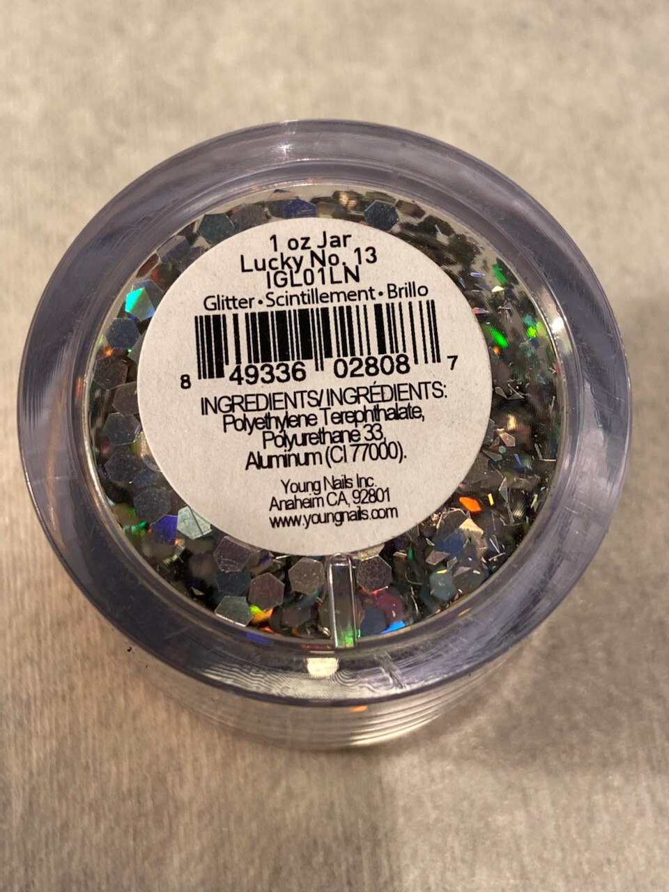 Young Nails Imagination Art Glitter “LUCKY NO. 13”