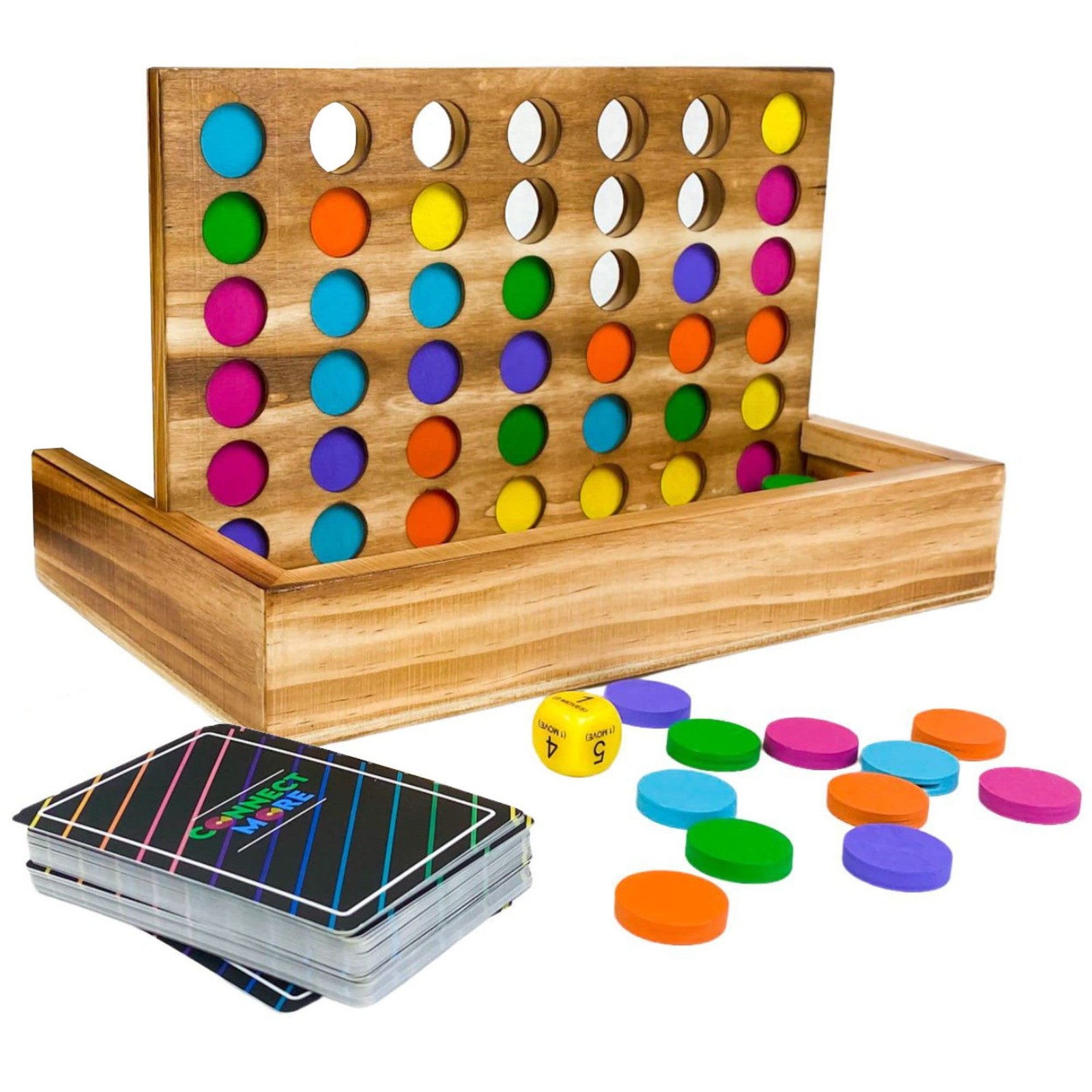 9.5 inches (W) x 7 (L) x 0.5 (H), Green, Orange, Purple, Blue, Pink