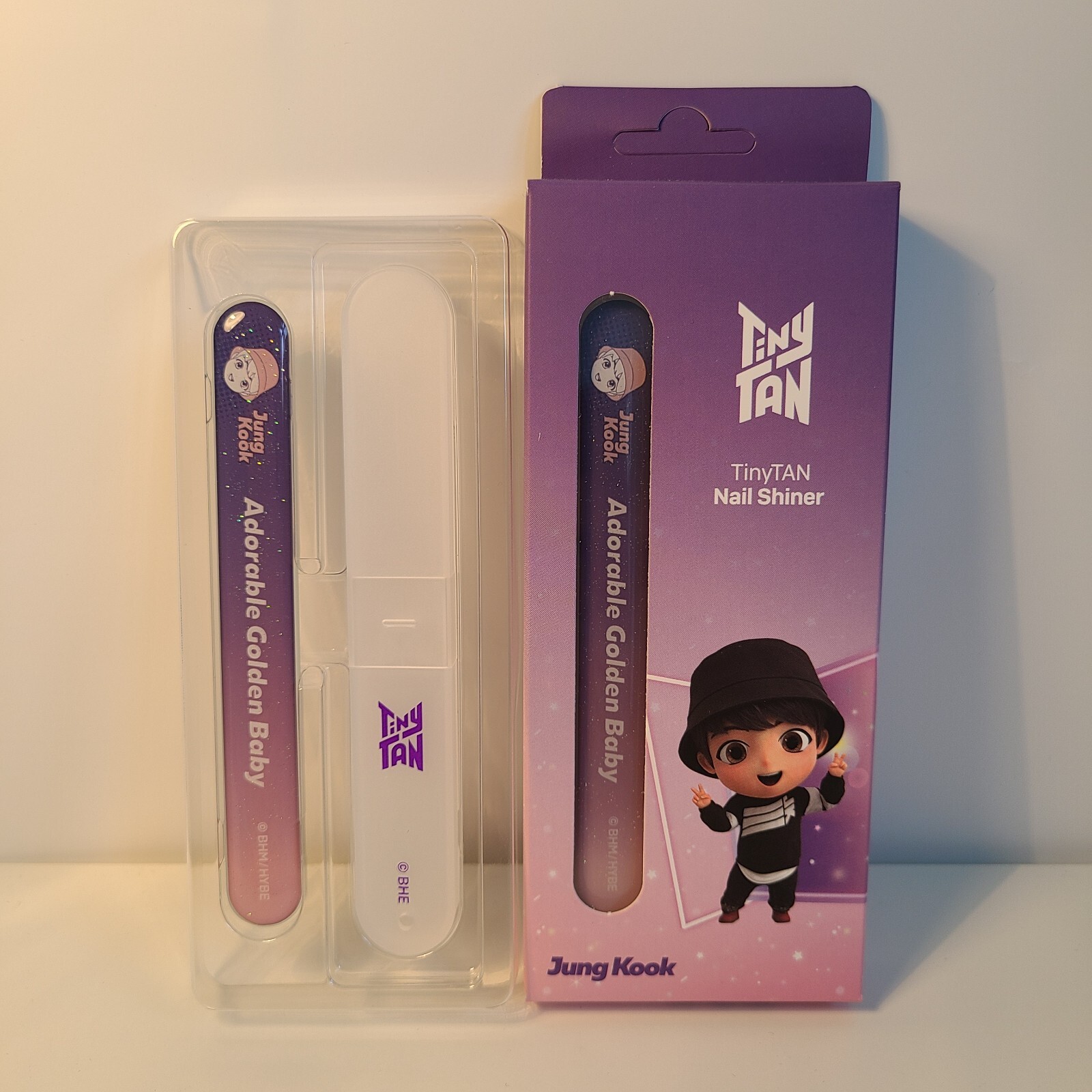 BTS COLLECTIBLES TINY TAN NAIL SHINERS (7pc set)
