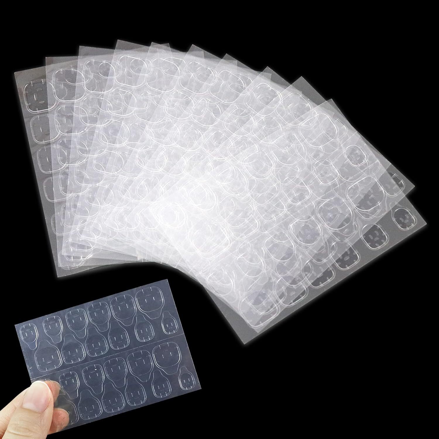 Double Sided Adhesive Tab Glue Tape Sticker Fashion False Nail Tip & ToeNails